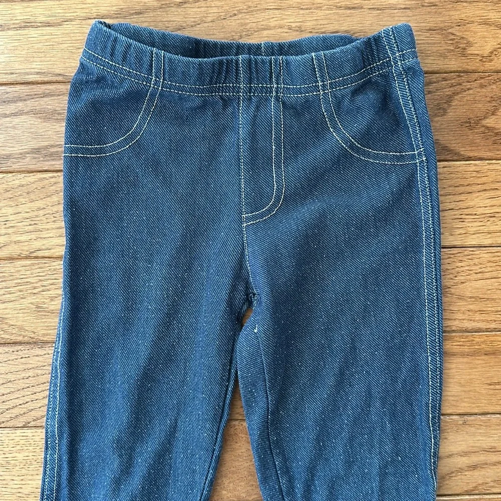 💙 Children’s place carters girls leggings blue size 5 pants bundle euc